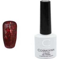Cosmofan Gel Polish 118 Glitter Ημιμόνιμο Βερνίκι Νυχιών 7.5ml