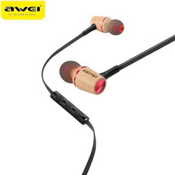 Awei ES80TY Handsfree In-Ear 3.5mm Red
