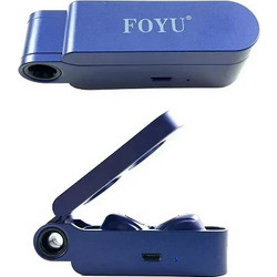 FO-3X Ακουστικά Bluetooth In Ear Blue
