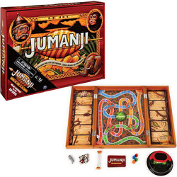 Spin Master Jumanji Ξύλινη Συσκευασία Επιτραπέζιο Παιχνίδι για 5+ Ετών για 2-4 Παίκτες