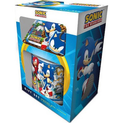 Pyramid SEGA: Sonic The Hedgehog - Mug, Coaster & Keychain Gift Set (GP86530)