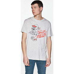 Celio T-shirt Geinter - ECRU CHINE