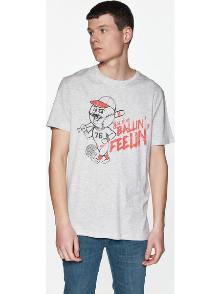 Celio T-shirt Geinter - ECRU CHINE