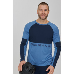 Endurance Μπλούζα Dirk M Windblock Cycling/MTB L/S Tee - 2183 Moonlight Blue