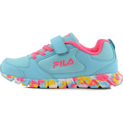 Fila Swype Velcro Camo Παιδικά Αθλητικά Παπούτσια για Τρέξιμο Γαλάζια KSS15001-007