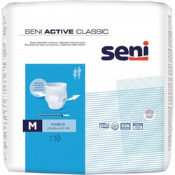 Seni Active Classic Medium Πάνες Βρακάκι Ακράτειας 5.5 Σταγόνες 10τμχ