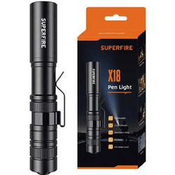 Superfire X18 Φακός Μπαταρίας Αδιάβροχος IP44 55lm