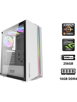 Gaming PC LP TITAN (RYZEN 5 5500GT / RTX 3050 6GB / 16GB DDR4 3200 / 256GB NVME / NO OS) Gaming PC Build
