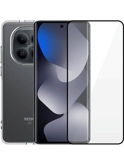 Σετ Vivid Θήκη σιλικόνης + Tempered Glass για Redmi Note 15 5G / Poco M8 5G (VI-TPU-TG.FF 1-26010004) - Διάφανη VI-TPU-TG.FF 1-26010004
