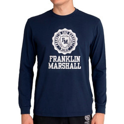 Franklin & Marshall Long Sleeve T-Shirt Ανδρική Μακρυμάνικη Μπλούζα JM3013.000.1000P01 ΜΠΛΕ