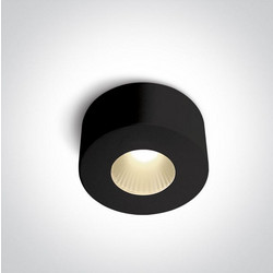 ΦΩΤΙΣΤΙΚΟ ΟΡΟΦΗΣ BLACK LED 7W WW 40deg 230V DIMMABLE