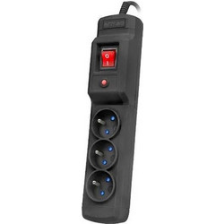 Armac Power Strip Multi M3 3-socket Surge Protection 5m Black (M3/50/CZ)