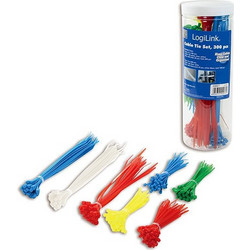 LogiLink Zip Ties Set 300pcs (KAB0017)