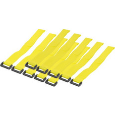 LogiLink Velcro Δεματικά Καλωδίων 300x20m Yellow (KAB0015)