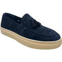 Mitsuko GS01580M-BLU Ανδρικό casual μοκασίνι με φουντάκι - Μπλε