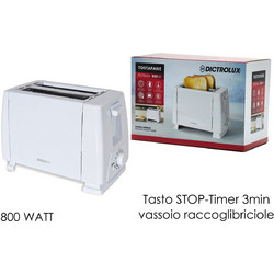 General Trade 871300 Φρυγανιέρα 2 Θέσεων 750W