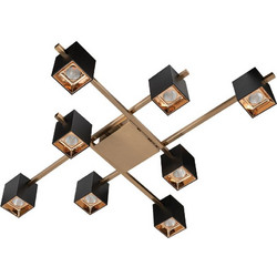 CCC 697-8 BΚ+GD ΟΡΟΦΗΣ LED ΡΑΒΔΟΙ ΜΕ 8 ΣΠΟΤ