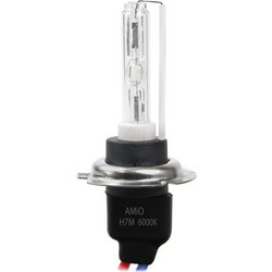 Amio - Ανταλλακτική Λάμπα Xenon Hid Metal Class A Τύπου H7 Βάση Μεταλλική Τάση Λειτουργίας 12V Απόδοσης 35W 6000K Για Επιβατικά Αυτοκίνητα - 1 τεμ. (01427/AM)