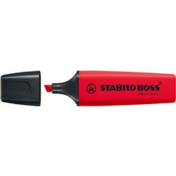 Μαρκαδόρος Υπογράμμισης Stabilo Boss Real Red 70/48