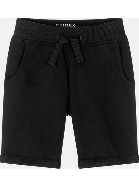 Guess Αθλητική Παιδική Βερμούδα Μαύρη N93Q18KAUG0-JBLK