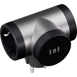 Legrand Πολύπριζο 2 Θέσεων Σούκο USB C+C