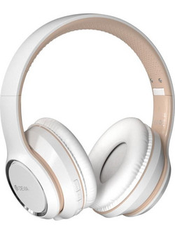 Devia Kintone V2 Ασύρματα Bluetooth Ακουστικά Over Ear Λευκά