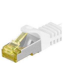 Goobay S/FTP STP Cat.7 Καλώδιο Δικτύου Ethernet 2m White