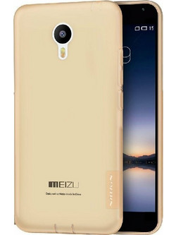 Meizu M2 Note Θήκη Σιλικόνης NILLKIN(Καφέ)