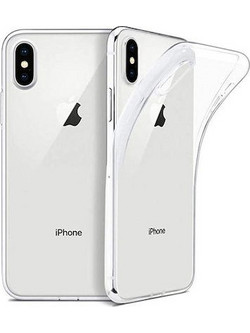 menu 2mm Silicone Case Θήκη Σιλικόνης Διάφανο (iPhone Xs Max)ΟΕΜ