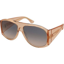 Chloe CH0347S 006 Γυναικεία Γυαλιά Ηλίου Aviator Κοκάλινα Πορτοκαλί με Γκρι Φακό