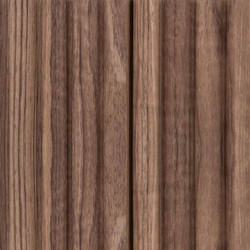 Estiatherm 3D Πάνελ τοίχου MDF Light Walnut 2800 x 100 x 18mm, No01PA.2200.239