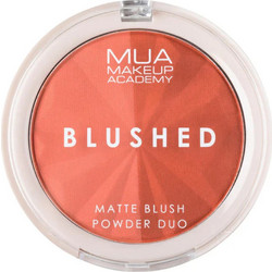 MUA Blushed Matte Duo Peachy Powder Blush 8gr