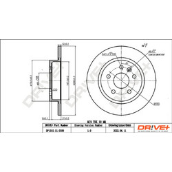 Dr!ve+ Δισκόπλακα - DP1010.11.0309