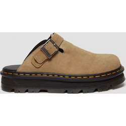 Dr. Martens Zebzag Suede Slingback Platform Mules Unisex Mule Suede - Savannah Tan 31737439