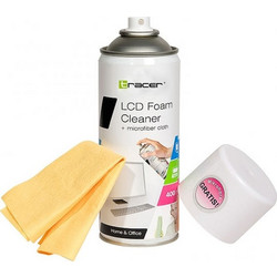 Tracer Cleaner + Microfiber Cloth 400ml Αφρός 400ml TRASRO42106