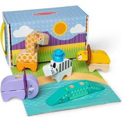 Melissa & Doug Blockables: Safari Play Set (6074903)