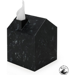Θήκη για Χαρτομάντηλα Σπιτάκι Μαύρο Umbra Casa Black 023340-1350 - Umbra