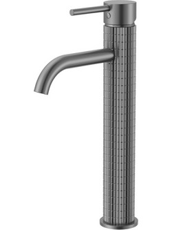 Μπαταρία Νιπτήρος υψηλή επιτραπέζια DECO Gun Metal PVD 2045007645
