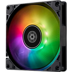 Silverstone Air Slimmer 90 Case Fan 92mm ARGB με Σύνδεση 4-Pin PWM Black