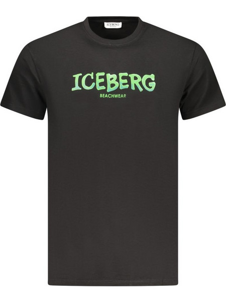 ICEBERG MEN'S SHORT-SLEEVED T-SHIRT BLACK - ICE25MTS01_NEBLACK