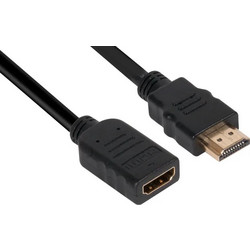 CLUB3D Καλώδιο HDMI 2.0 HDMI Male to HDMI Female 3m Black
