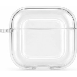 Vivid Θήκη TPU με Γάντζο για Apple AirPods 4 / 4 ANC Διαφανής