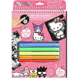 Hello Kitty and Friends Notebook + markers