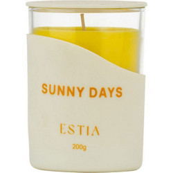 Αρωματικό Κερί Sunny Days 04-41298 200gr Yellow-White Estia