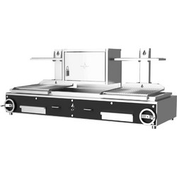 BIOKAN GPFB26 PARRILLA GRILL Επιτραπέζια Ψησταριά Κάρβουνου με Καλάθι Φωτιάς (Biokan) (GPFB26)