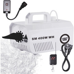 LIGHT4ME SM 400W WH snow machine generator white wireless remote wired controller