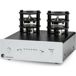 Pro-Ject Audio Tube Box E Silver Phono Stage Προενισχυτής Πικάπ