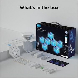GOVEE GLIDE HEXAGON LIGHT PANELS ULTRA 7PACK - Part Number: H606A - EAN: 6974316998662