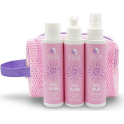 Aloe+ Colors Bdtk Sol Babe Summer Essential Bag Hair & Body Mist 100ml + Body Lotion 100ml + Shower Gel 100ml