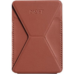 Moft Movas Self-Adhesive Wallet And Phone Stand Brown - (MS007S-1-ME-SNBN)